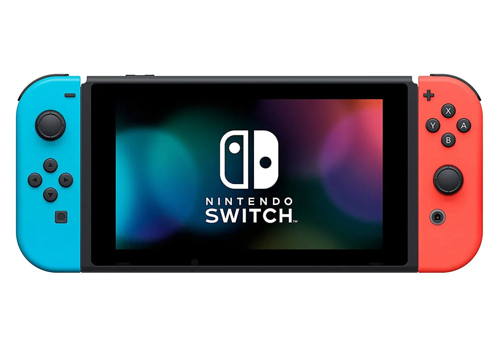 Joy-Con| Switch Mario Nintendo Kart Red /Super with Months Bros. Neon Blue Nintendo Bundle: Nintendo U Online 8 and Mario and Switch Membership Deluxe 3 Switch Console 32GB Deluxe