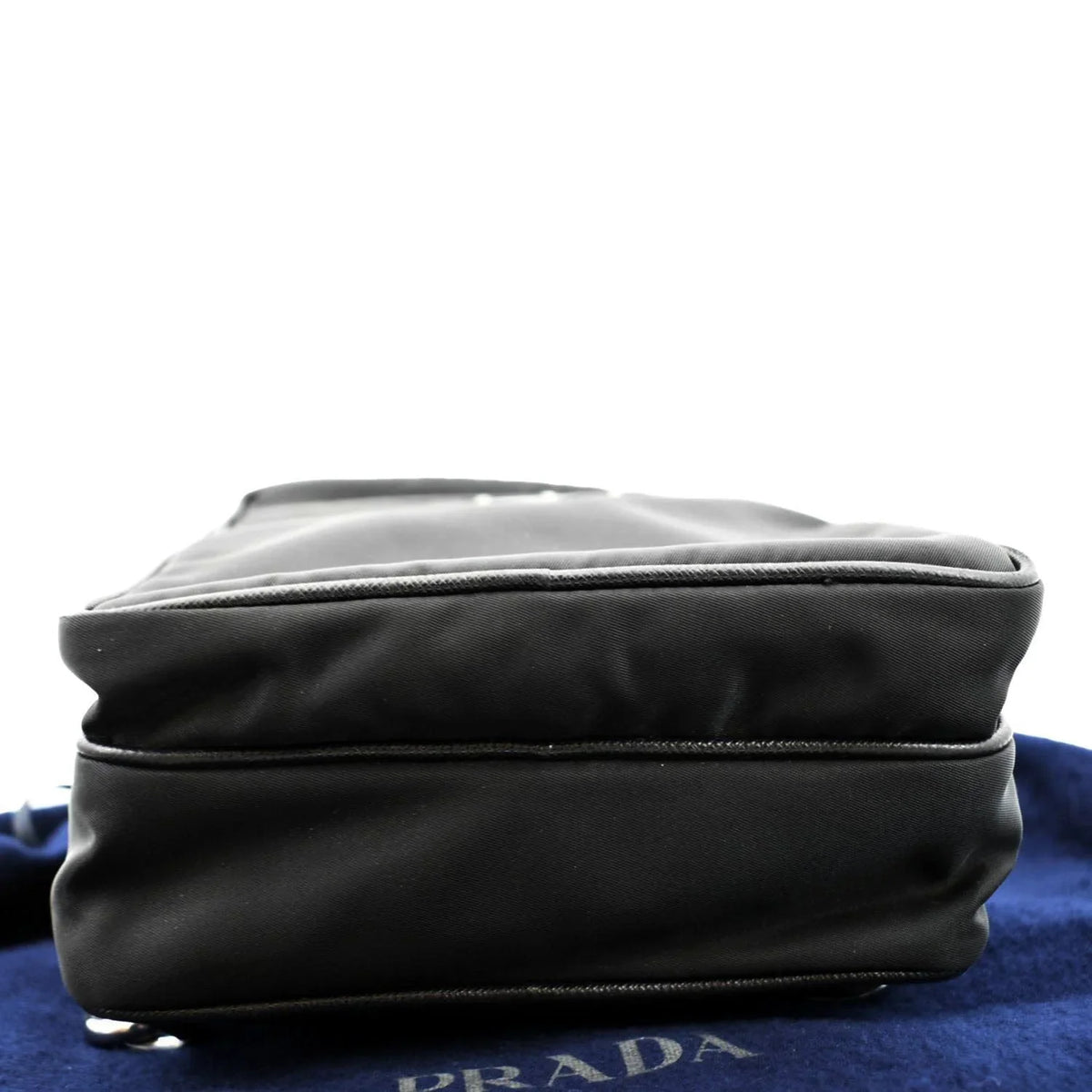 2vz026 Backpack Bag Pre-owned Black PRADA Nylon