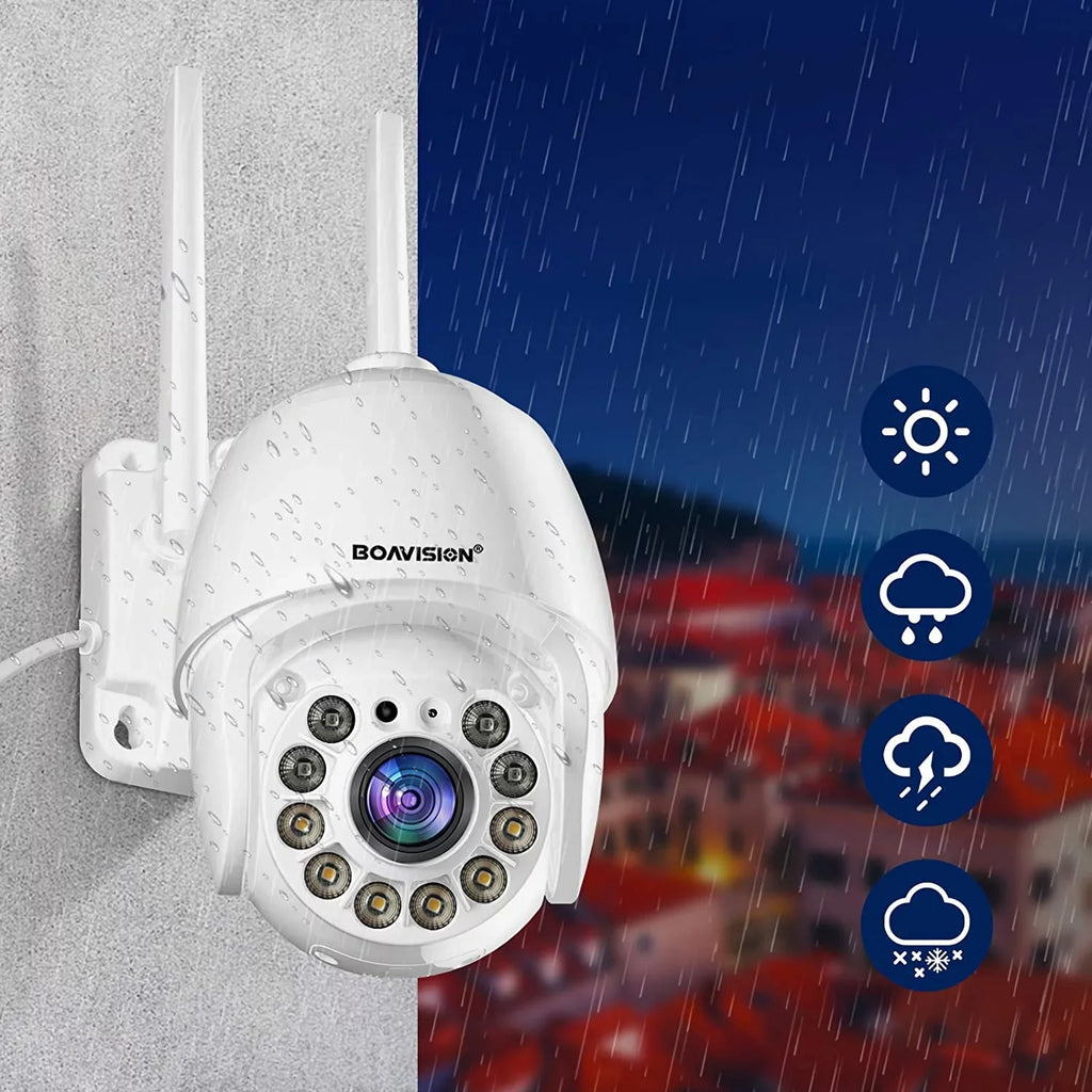 WiFi 1080P Dome Camera IP tracking Full Security IR CCTV PTZ Motion HD Camera Speed