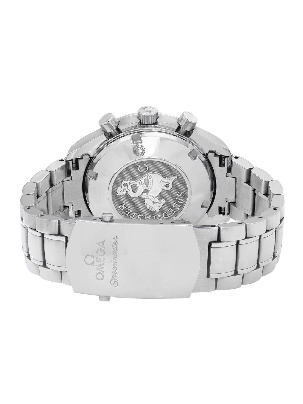 Automatic Omega Speedmaster Mens 40mm Panda Black Steel 3210.51.00 Dial Watch