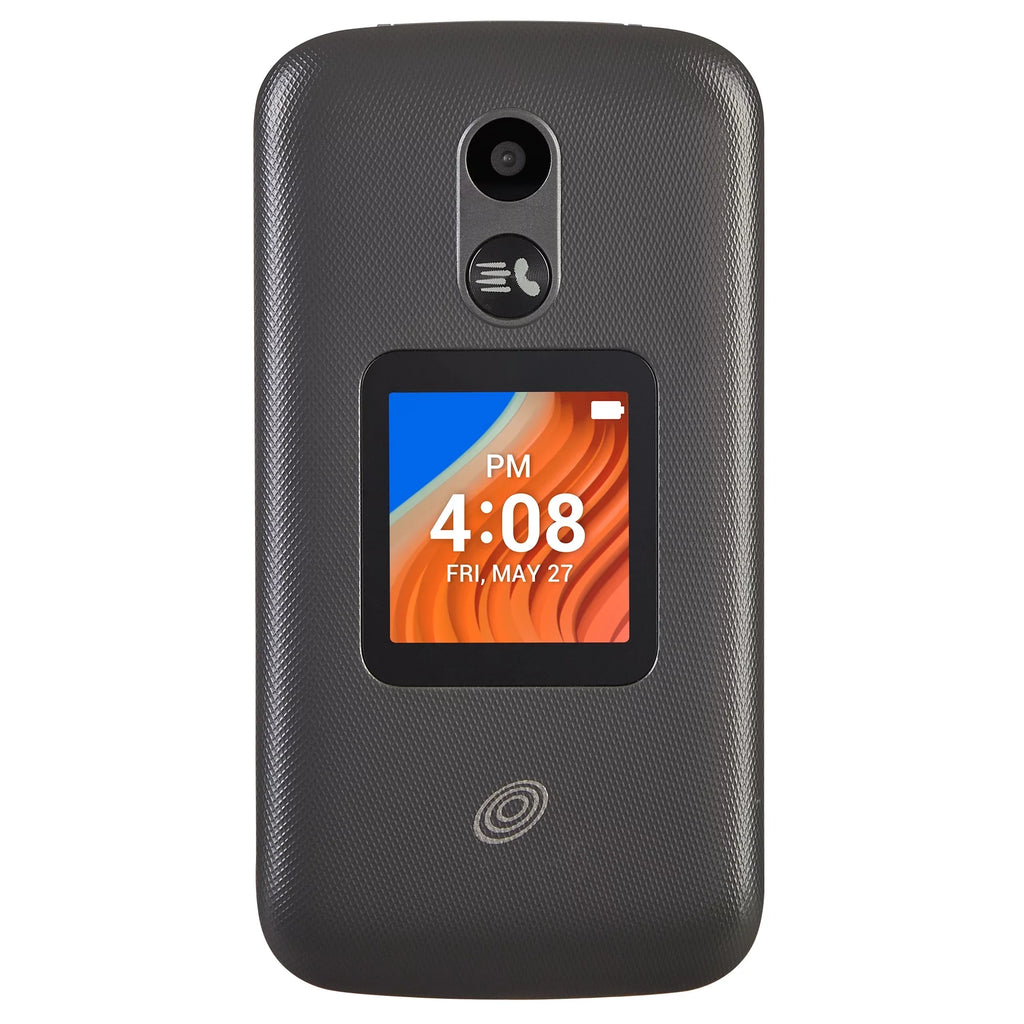Phone Prepaid Family Mobile Flip 2, Feature Walmart Black- Family Mobile] 8GB, [Locked Walmart to TCL