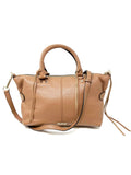 Minkoff Moto Tote Rebecca Purse Satchel Almond HF16LMOS26 Ladies Brown Leather