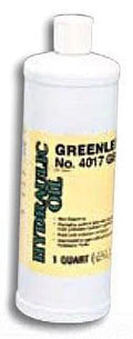 Quart Greenlee Hydraulic 1 - 4017GB Oil