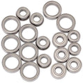 Bearing Racing Pro B74.2/74.2D 1UP450012 AE Ball - Cv2 1Up Chrome/Ceramic - Set