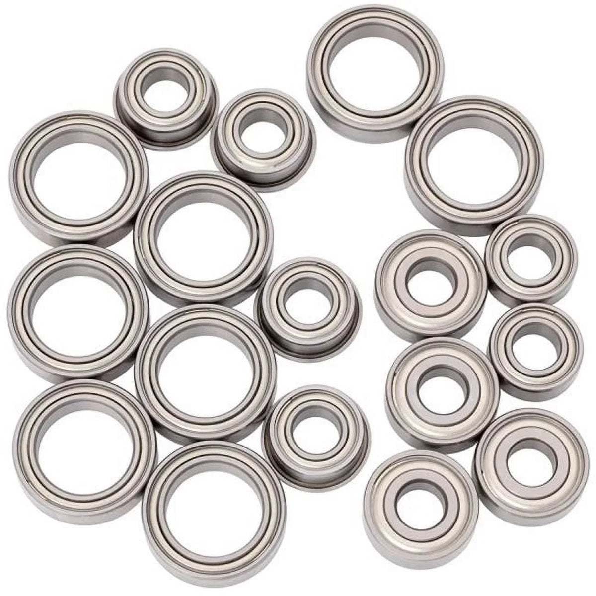Bearing Racing Pro B74.2/74.2D 1UP450012 AE Ball - Cv2 1Up Chrome/Ceramic - Set