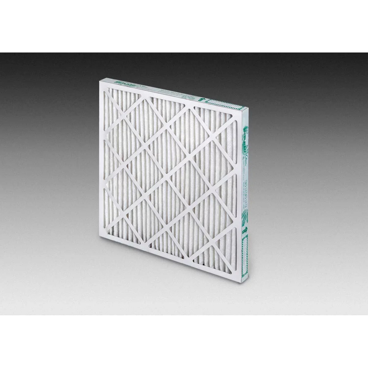 Global Industrial LEED Compliant Pleated Air Filter, MERV 13, 25"Wx20"Hx2"D, Lot of 12