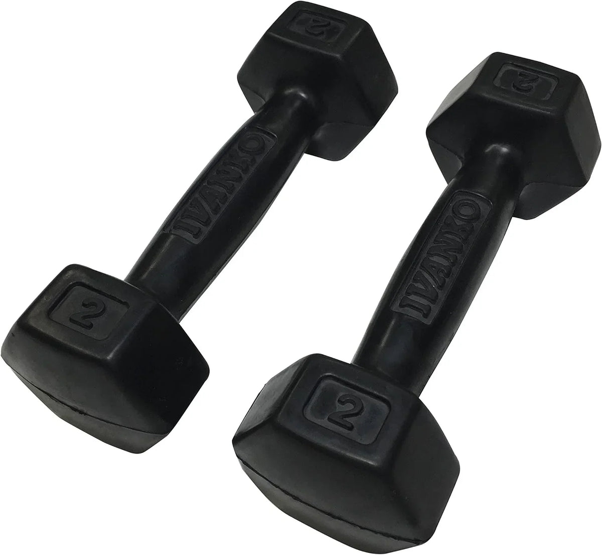 Lbs (PAIR) Dumbbells, Rubber 2