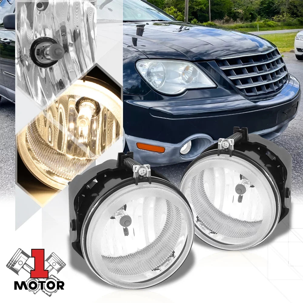 DODGE CARAVAN, Dodge Challenger/Charger Lamps Fits COUNTRY TOWN 2008-2010 Clear select: Lens CHRYSLER Lights & Fog Bumper Driving for 05-10 GRAND 2005-2009