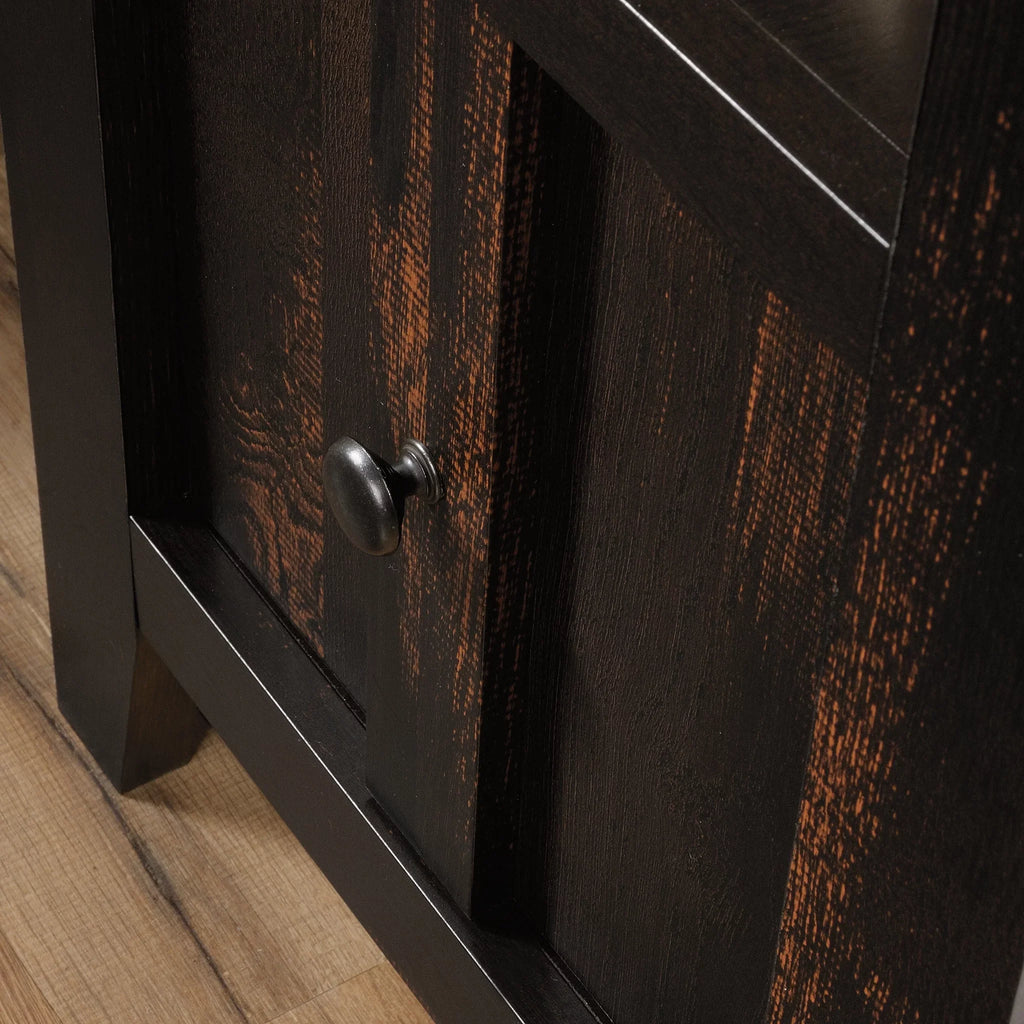Table, Sauder Dakota Finish Pine Pass Char End