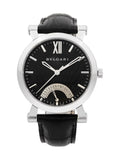 Mens Watch Dial SB42SDR Automatic Black Retrograde Steel Bvlgari Sotirio