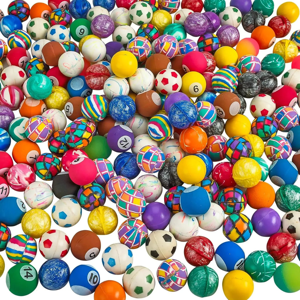 Parties, for Balls Colorful for Kids 1” Bulk Pack Balls Bedwina 250-Pack Bouncy Small