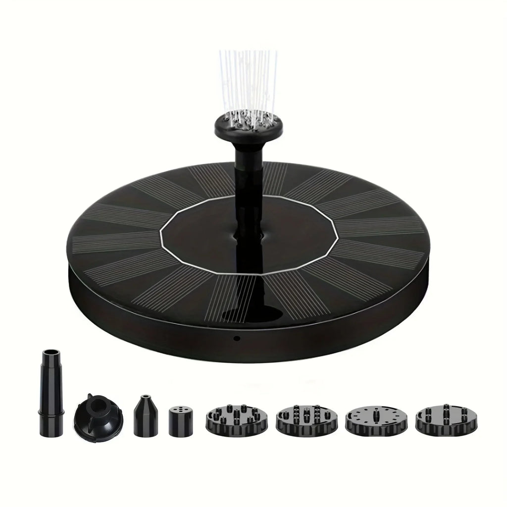 Pools Pump Gardens, exterior Fountain Fountain Powered Floating, Swimming Bath Solar 1pc and Bird - Solar Independent Ponds, Terraces, Waterscape for -