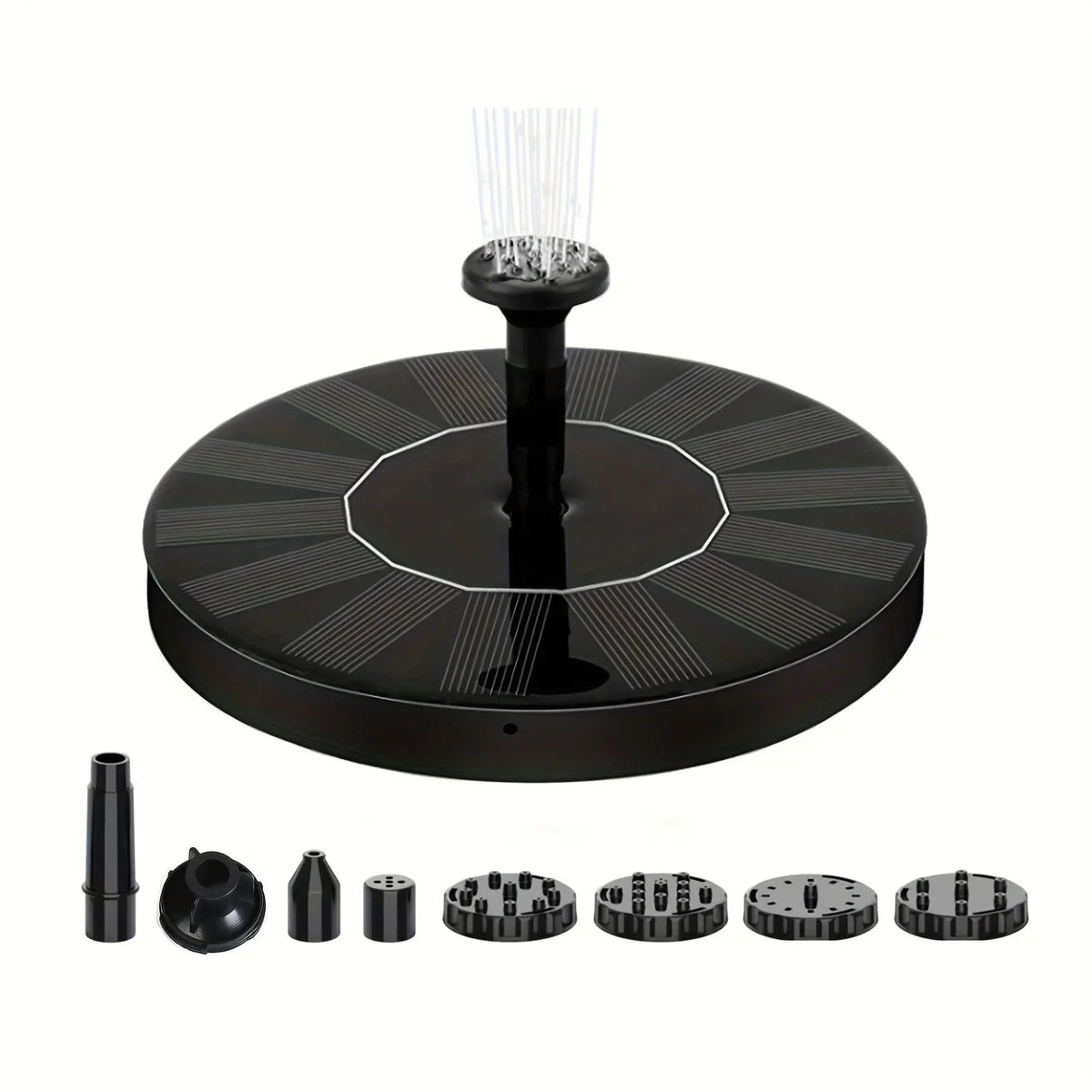Pools Pump Gardens, exterior Fountain Fountain Powered Floating, Swimming Bath Solar 1pc and Bird - Solar Independent Ponds, Terraces, Waterscape for -