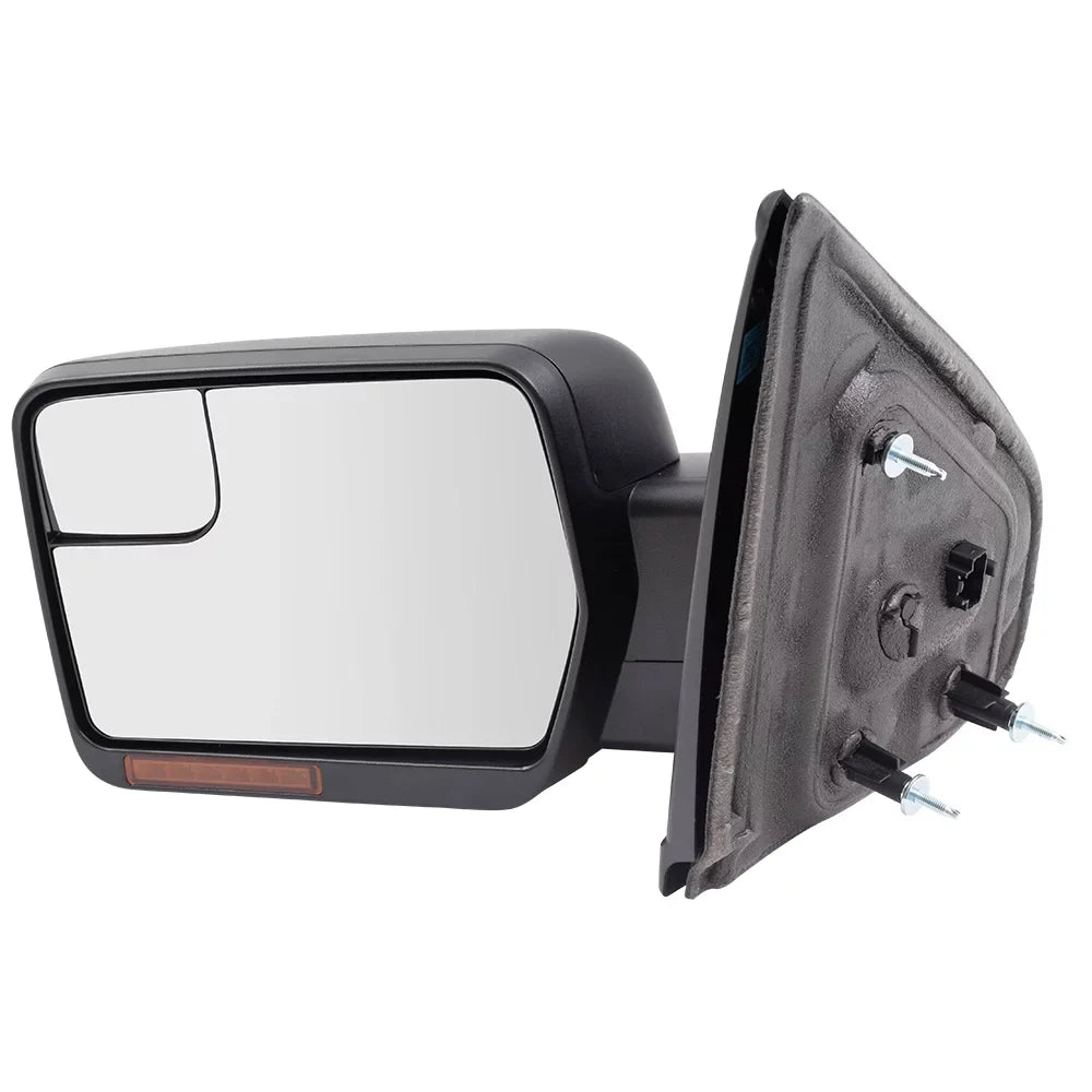 Power Heated Spotter fits Truck Signal 09-14 BL3Z17683CA View Glass Drivers Brock Pickup Mirror F-150 Reflector FO1320407 Side replaces