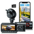 WiFi Vision Card Car GPS TOGUARD IR Cam, UHD Camera and Night Inside 4K Dash Dash Camera with Front 64GB