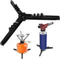 Holder, for Bracket, Upgrade Caudblor Stabilizer Canister Gas Butane Cartridge Folding Stand, Hiking Universal Compact Stoves, exterior Tank for Footrest Camping Stove Tripod Plastic Fuel Can Cylinder