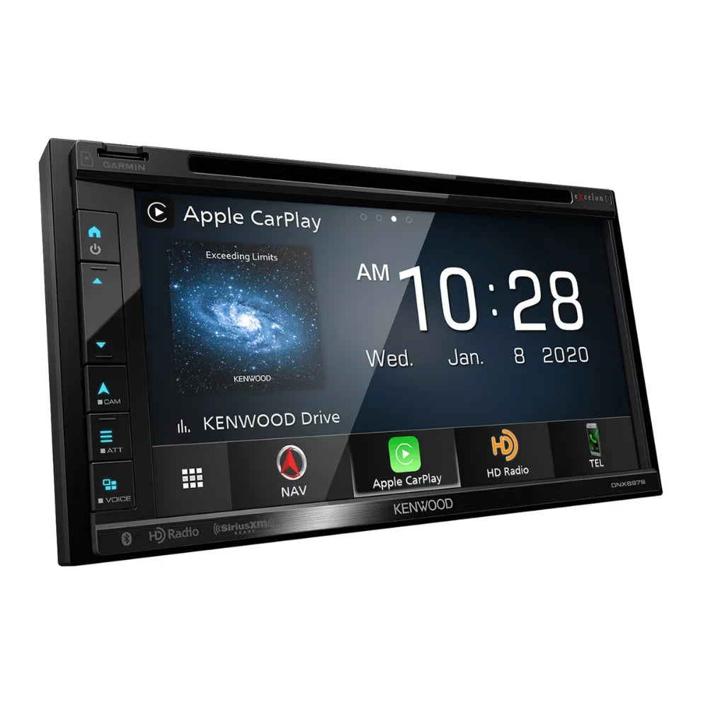 New & Camera DRV-N520 Navigation DVD Full HD Dashboard 6.8" Kenwood DNX697S Receiver