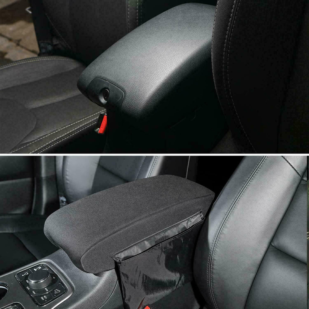 Black Teledu Pad Console Armrest Cover Protector Cover +