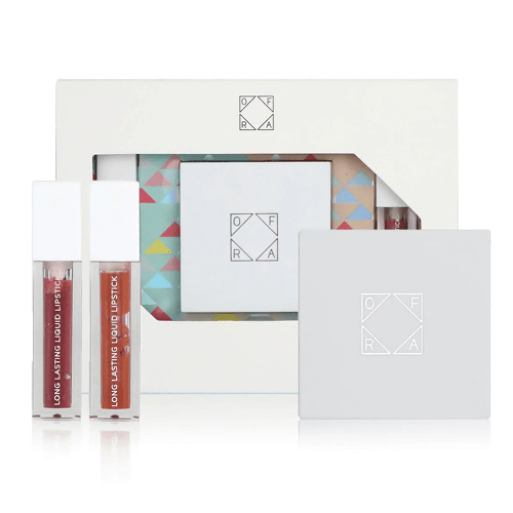 Winter Lipstick piece - Heatwave Holiday OFRA Highlighter & - - Set set 3