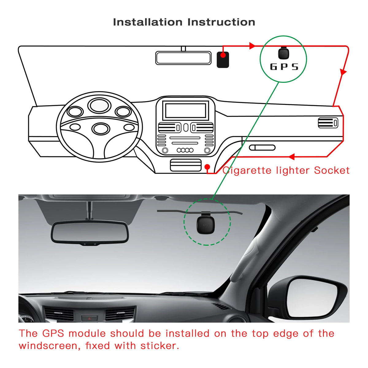 24H Dash and WDR Angle, Wide with Parking 170° Cars 1080 Loop Dash Front Campark Dual 1.5" Camera, for Camera Night Inside, Monitor Car Cam Vision, GPS Recording,