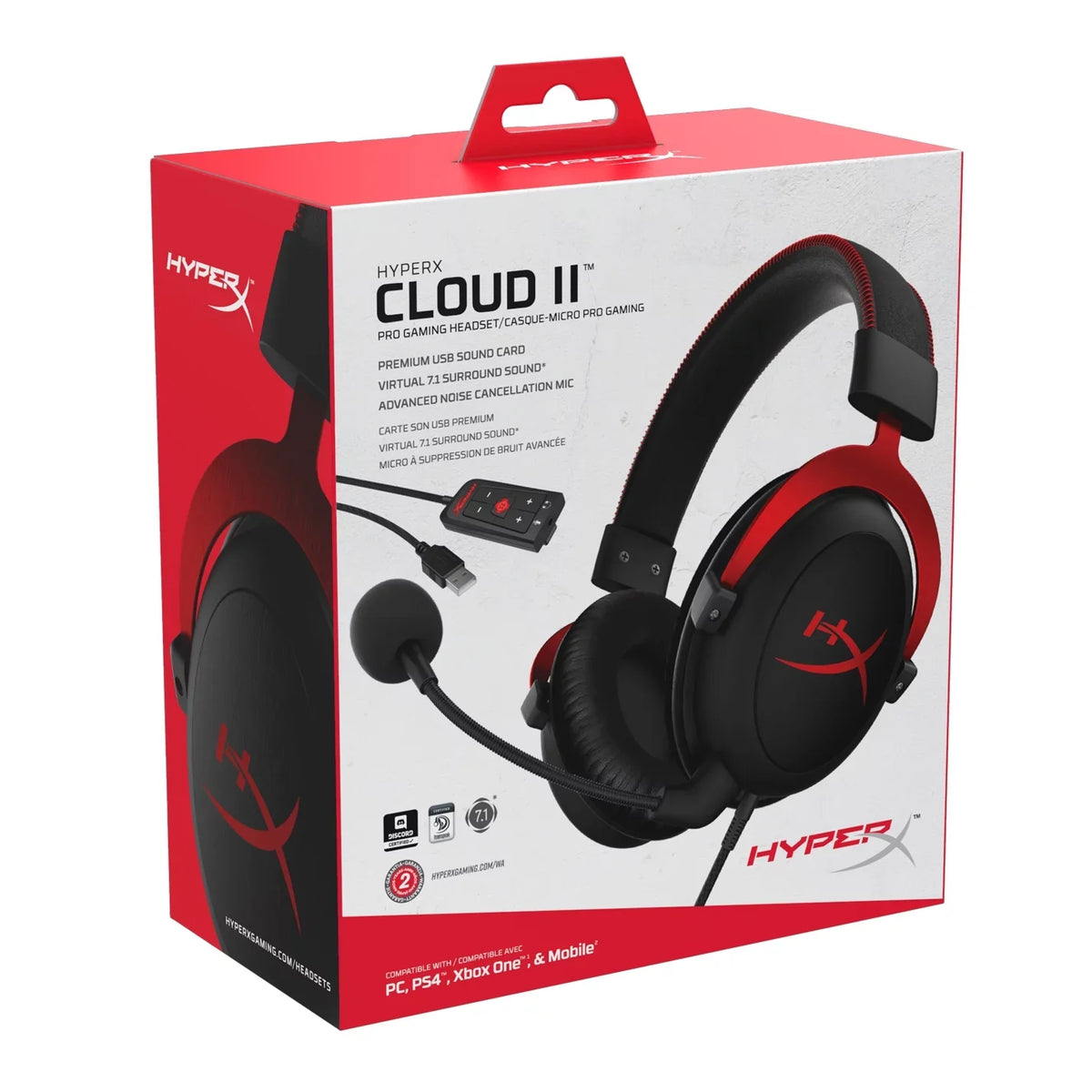 II HyperX Headset Gaming Cloud PC