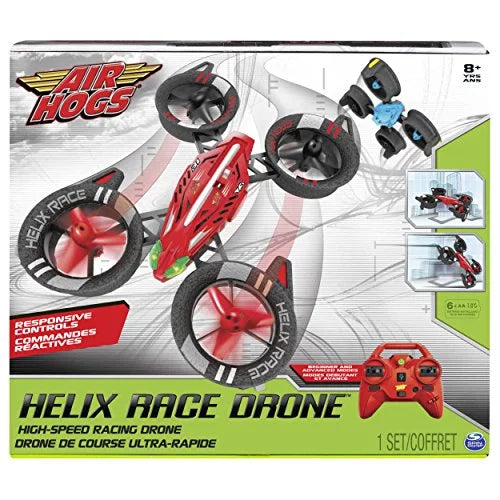 2.4 RC GHZ, Air Drone, Red Race Hogs, Vehicle Helix