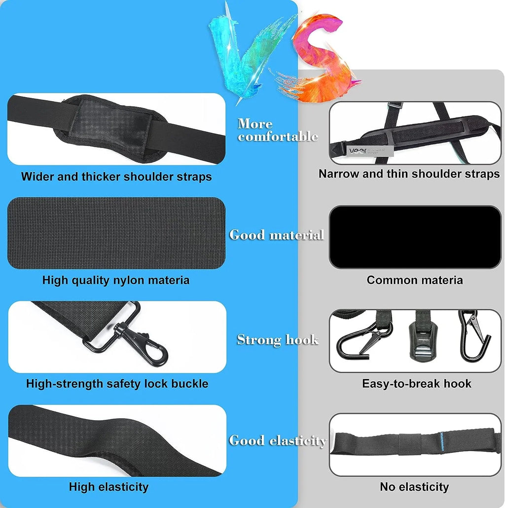 Board Kayaks Longboards, Men Surfboards, Carrying and Canoe Board Accessories Strap SUP Paddle Paddleboards, Boards, Adjustable Strap, for and Carry for Paddle Women