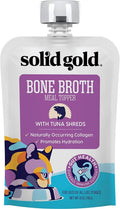 Serve with Cat to 12 Hydration to Food Gravy Solid - Grain Gold Free Rich Toppers Shreds Broth Wet Pack for Cat Meal Nutrient Bone Food Toppers Meal Tuna Cats Easy Promote -