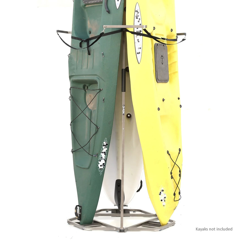 Grey for 3 Boards, Rack SUP & Vertical Paddle Glacik Storage 27.5 Kayak in.