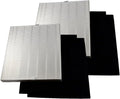 Coway Activated Replacement + AP1512HH Airmega AP-1512HH Pre-Filters Airmega True 200M HEPA 4 Air Compatible Filter 3304899, HQRP Part with Carbon AP-1518R 2 Purifier, Mighty, Filter