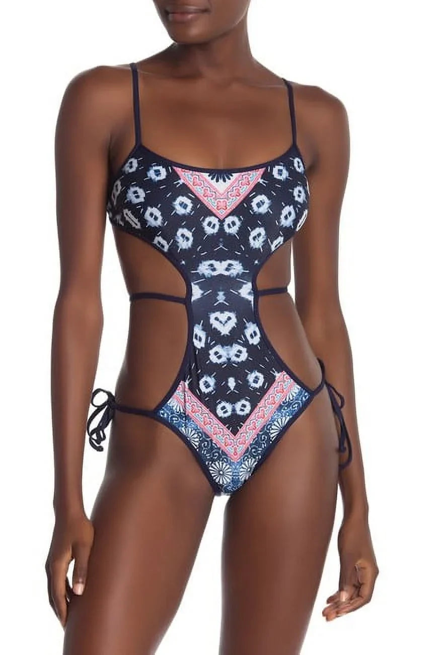 US 4 BATIK L*Space Ludlow CHIC Swimsuit, One Printed SO Piece