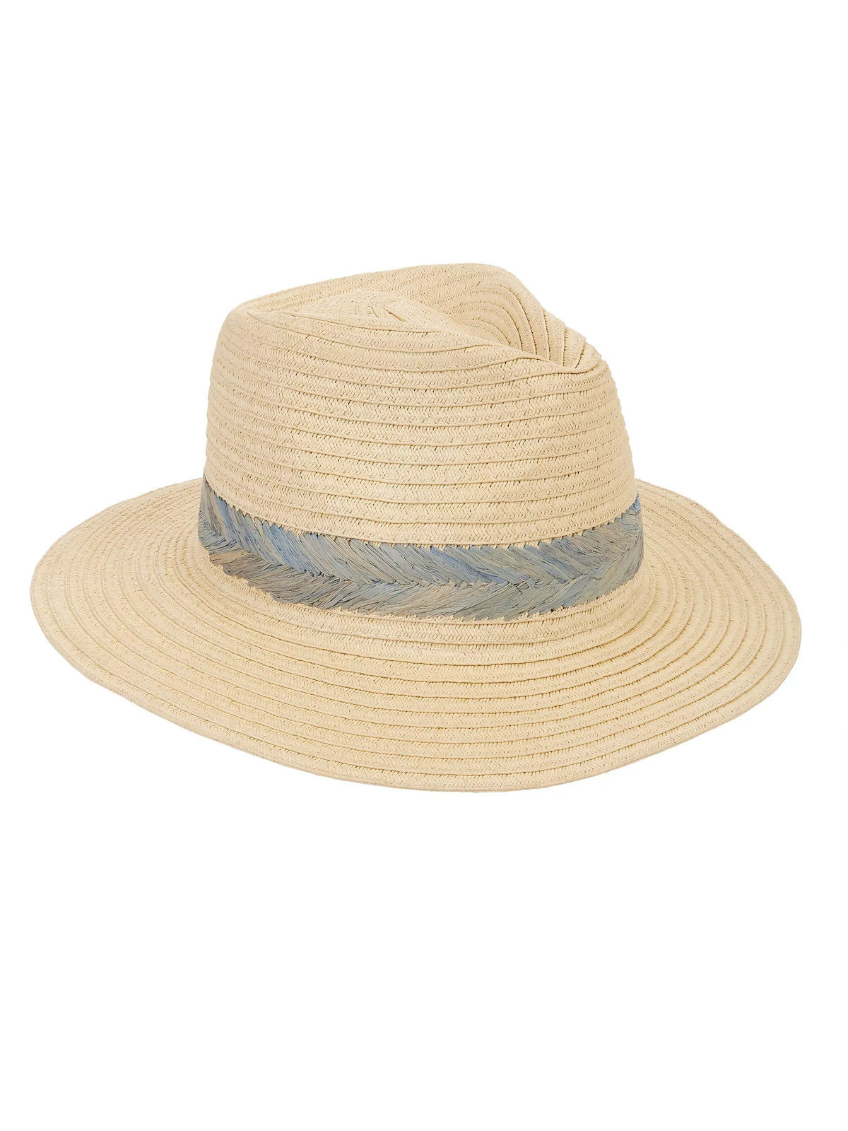 May Rose Fedora Palm Women's Eliza Straw