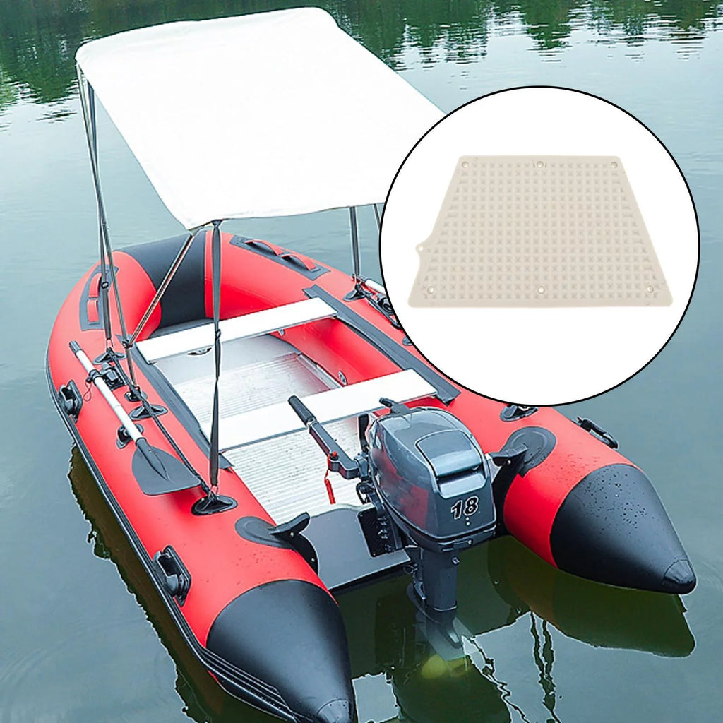 Plate Outboard Mounting Rubber Dinghy Bracket Pad Transom for Engine