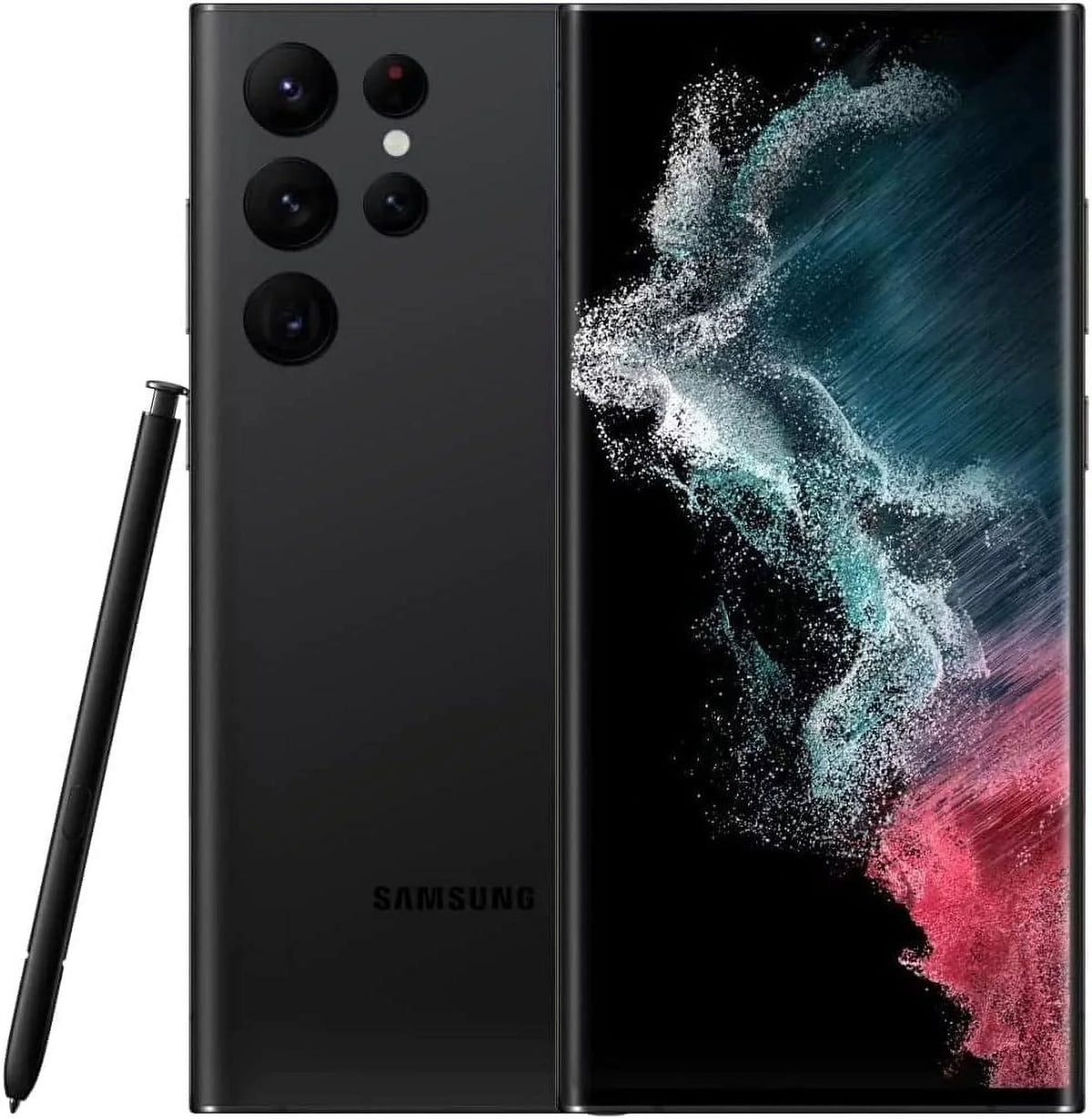 (Fully (Refurbished: Galaxy Ultra Black Fair) S908U Pre-Owned 5G S22 Unlocked) 128GB Phantom