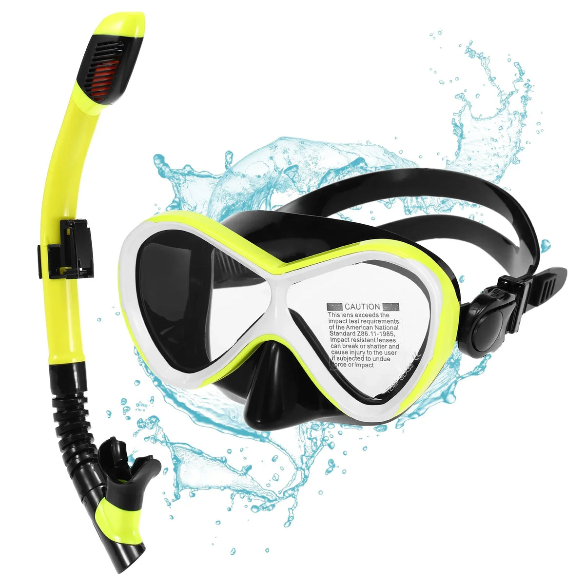Professional Goggles Set -fog with for Snorkel Tube OWSOO Goggles Swimming Snorkel
