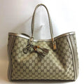shoulder bag (Good) Vera GG 269945 tote bamboo canvas Pre-Owned