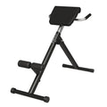 Heights 9 300LBS Training. Chair, Roman Bench for with Foldable Strength Adjustable Capacity, Exercise Hyperextension Mikolo