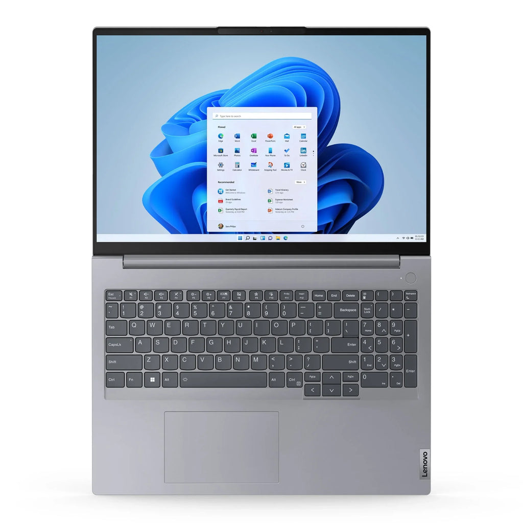 512GB i7-1355U, 60Hz, ThinkBook Intel Lenovo 16" IPS 6 Iris 16 Laptop, Graphics, Xe Gen 16GB,